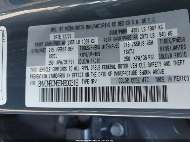 3MVDMBCM6SM800316 Mazda Cx-30 2.5 S Carbon Edition
