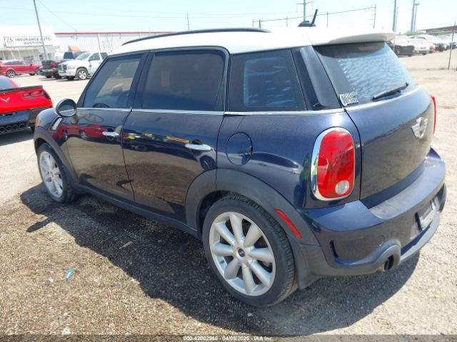 2012 MINI COOPER S COUNTRYMAN WMWZC3C55CWL82709 Photo 2
