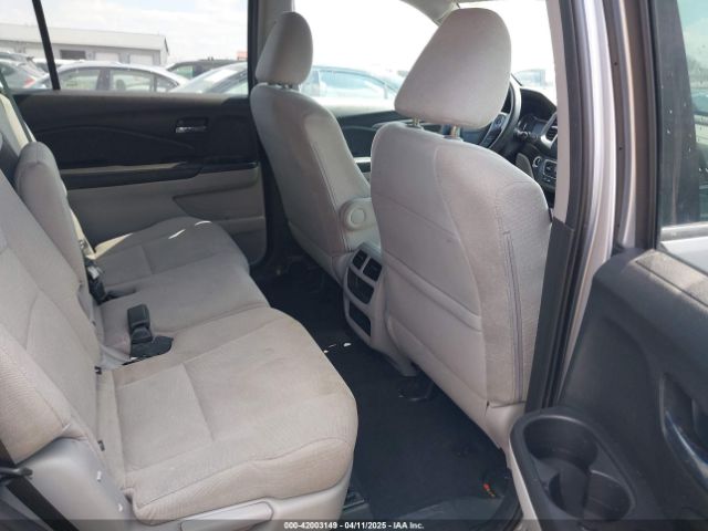 5FNYF6H17GB086601 Honda PILOT LX