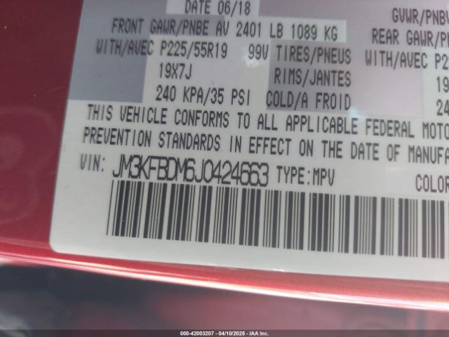 2018 MAZDA CX-5 JM3KFBDM6J0424663 Photo 8