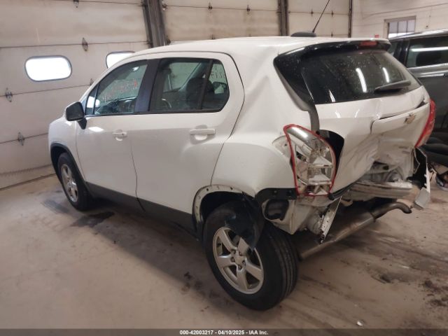 3GNCJNSB8GL266263 Chevrolet Trax 1ls