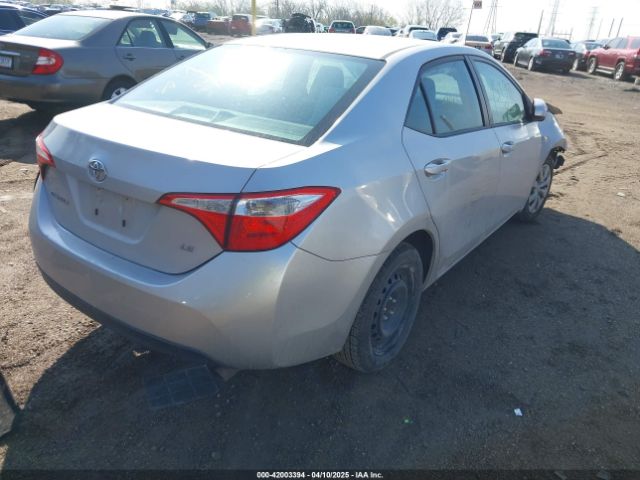 2T1BURHE2EC159987 Toyota COROLLA LE