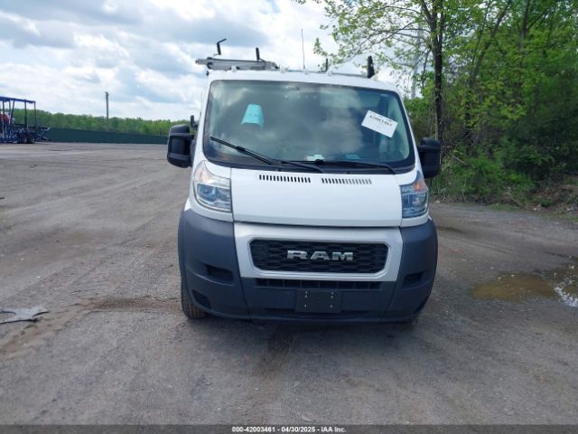 3C6TRVAG9KE555834 RAM Promaster 1500 Low Roof 136 Wb