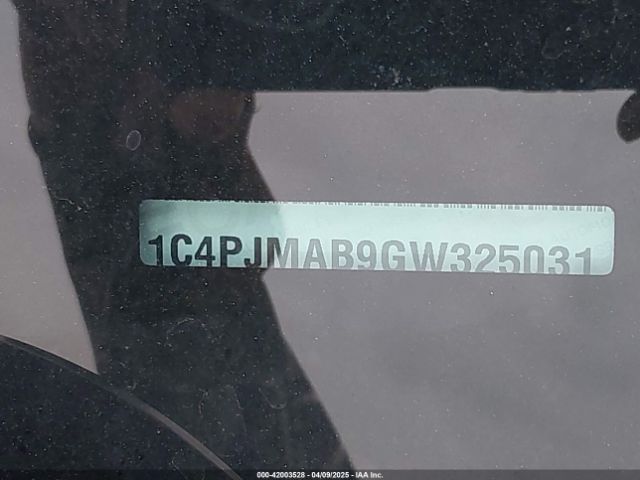 1C4PJMAB9GW325031 Jeep Cherokee Sport