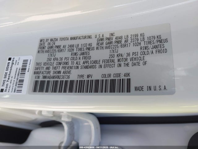 Mazda Cx-50 2.5 S Select 2024 7MMVABAM9RN238736 Image 9