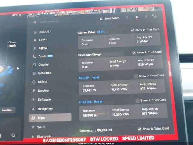 2022 TESLA MODEL 3 5YJ3E1EB0NF235067 Photo 6