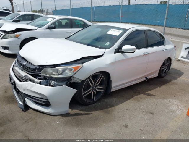 1HGCR2F12HA126964 Honda Accord Sport Se
