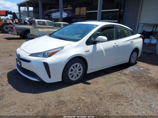 2019 TOYOTA PRIUS JTDKARFU3K3076981 Photo 1