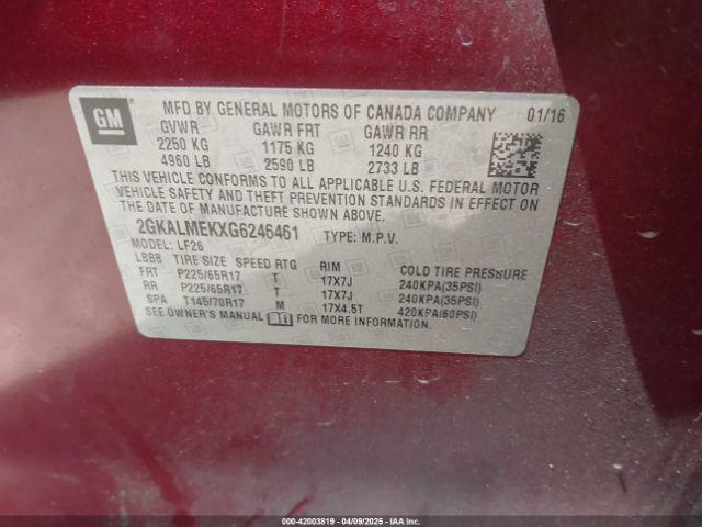 2GKALMEKXG6246461 GMC Terrain Sle-1
