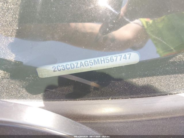 2C3CDZAG5MH567747 Dodge Challenger Sxt
