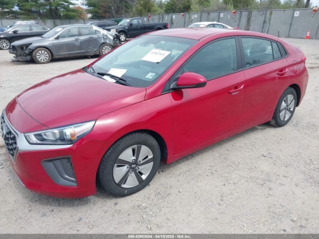 KMHC65LC2LU242490 Hyundai Ioniq Hybrid Blue