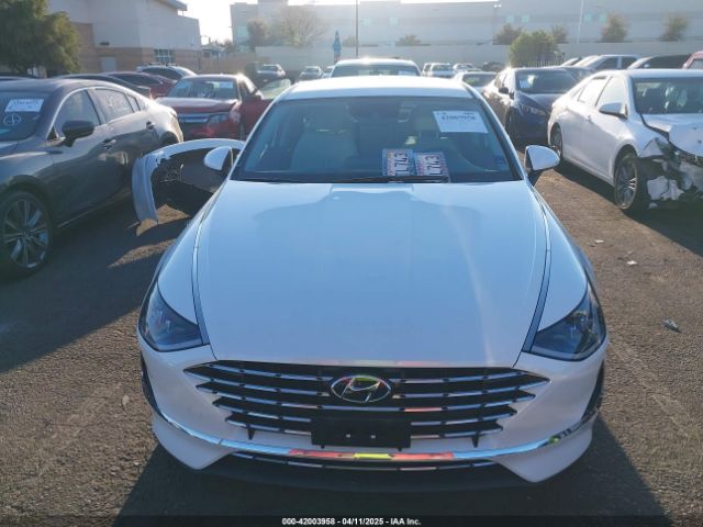 KMHL24JJ5MA035473 Hyundai Sonata Blue