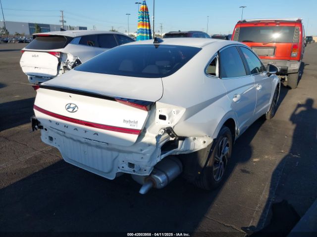 KMHL24JJ5MA035473 Hyundai Sonata Blue