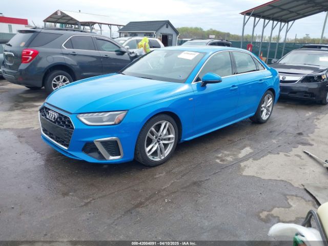 2020 AUDI A4 WAUENAF44LN008386 Photo 1