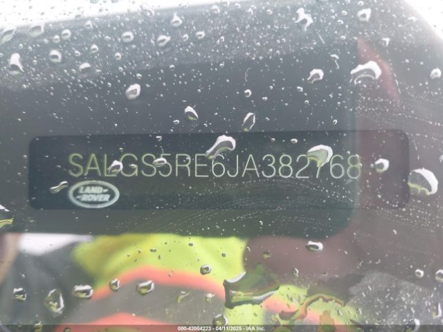 SALGS5RE6JA382768 Land Rover Range Rover 5.0l V8 Supercharged