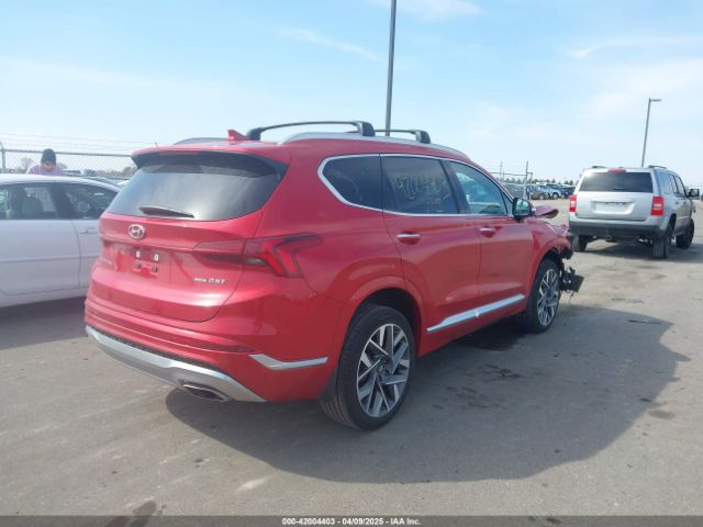 5NMS5DAL6MH368487 Hyundai Santa Fe Calligraphy