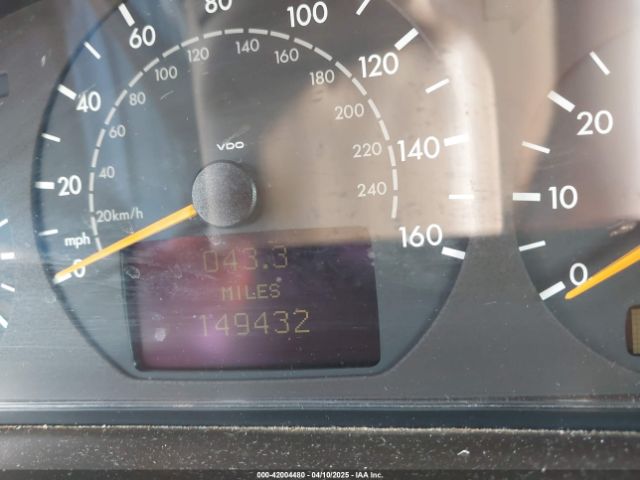 2000 MERCEDES-BENZ E 320 WDBJF65J6YB107172 Photo 6
