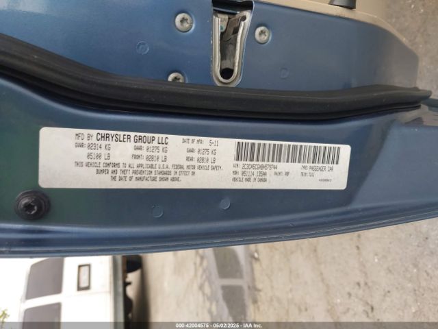 2011 CHRYSLER 300 2C3CA5CGXBH579744 Photo 8