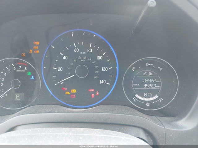 3CZRU5H5XGM734347 Honda HR-V EX