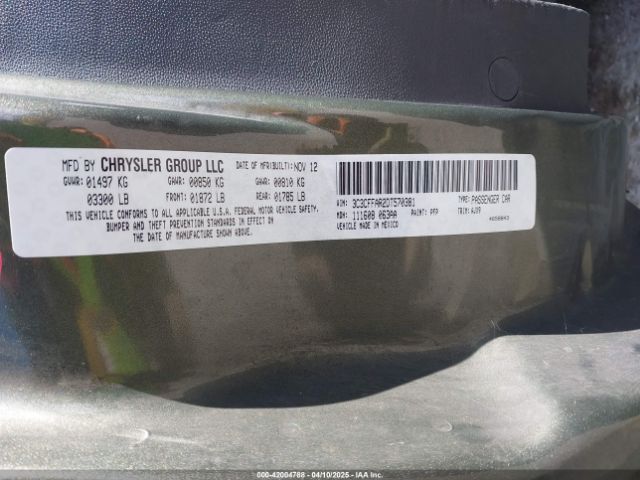 2013 FIAT 500 3C3CFFAR2DT570381 Photo 8
