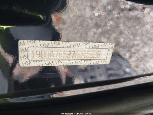 2007 ACURA TL 19UUA76527A045828 Photo 8