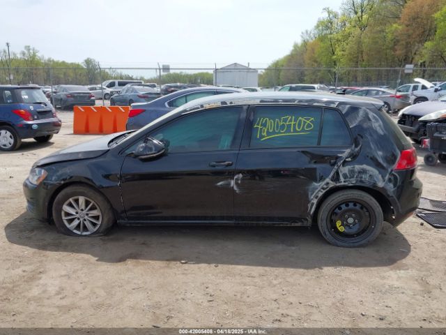 3VW217AU9GM057382 Volkswagen Golf Tsi S 4-door