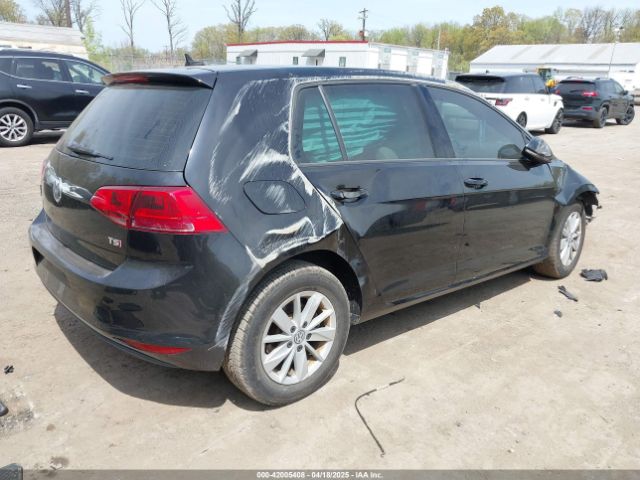 3VW217AU9GM057382 Volkswagen Golf Tsi S 4-door