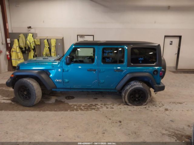 1C4HJXDG0KW617379 Jeep Wrangler Unlimited Sport S 4x4