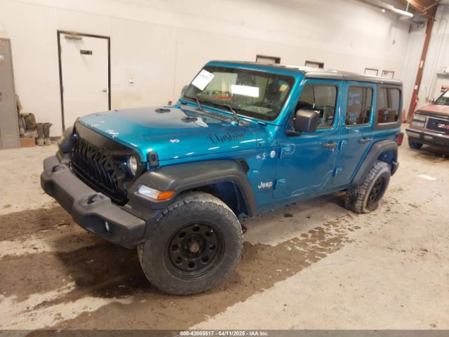 1C4HJXDG0KW617379 Jeep Wrangler Unlimited Sport S 4x4