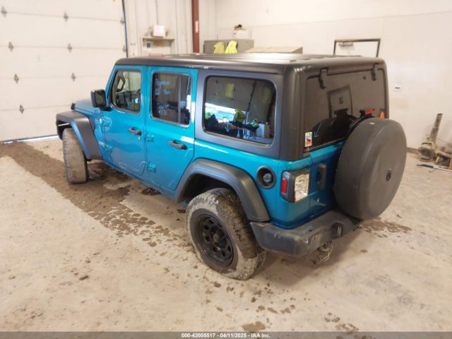 1C4HJXDG0KW617379 Jeep Wrangler Unlimited Sport S 4x4