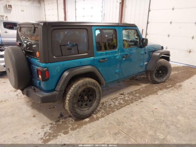 1C4HJXDG0KW617379 Jeep Wrangler Unlimited Sport S 4x4