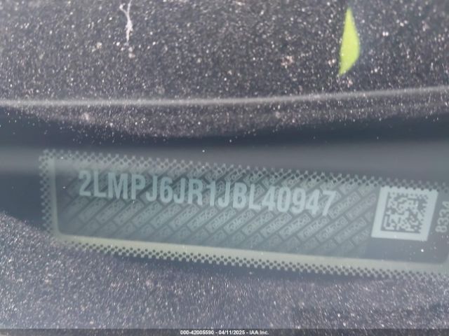 2LMPJ6JR1JBL40947 Lincoln Mkx Premiere