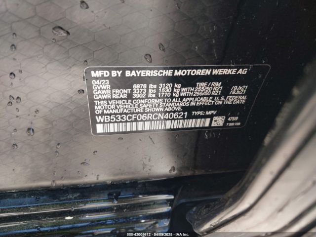 WB533CF06RCN40621 BMW IX M60