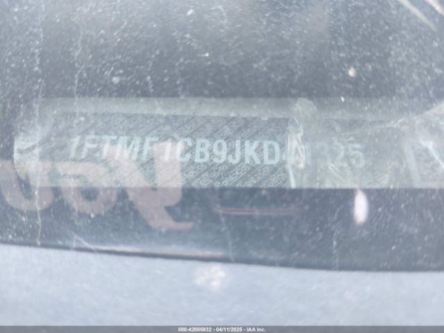 1FTMF1CB9JKD41325 Ford F-150 Xl