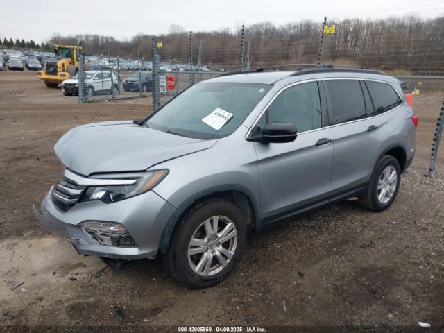 5FNYF6H19HB083703 Honda PILOT LX