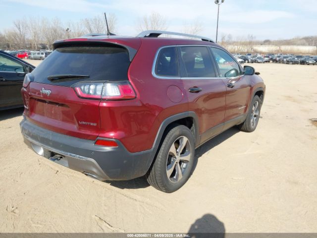 1C4PJMDX4KD122186 Jeep Cherokee Limited 4x4