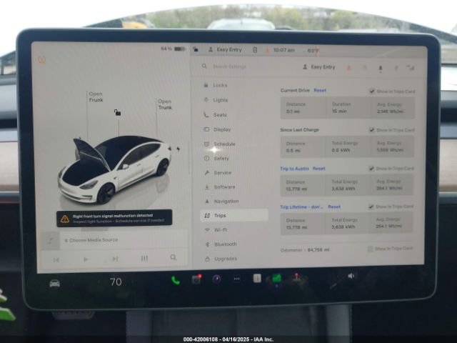 2022 TESLA MODEL 3 5YJ3E1EA6NF252320 Photo 6