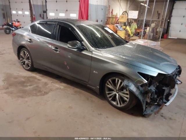 Auction sale of the 2018 Infiniti Q50 3.0t Sport, vin: JN1EV7AR6JM610043, lot number: 42006322