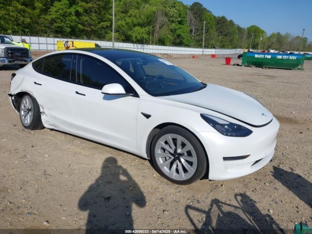 2022 TESLA MODEL 3 5YJ3E1EAXNF346944