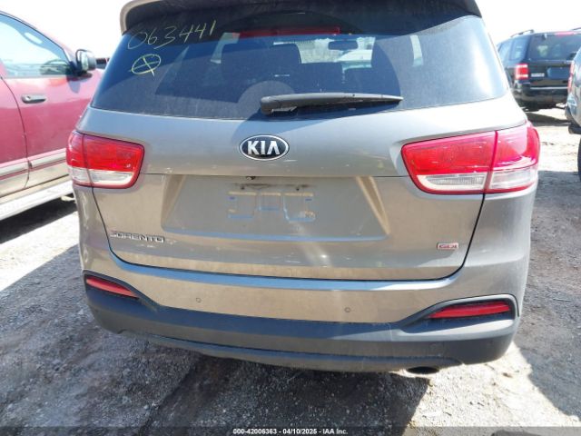 5XYPG4A34GG063441 KIA Sorento 2.4l Lx