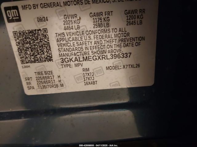 2024 GMC TERRAIN 3GKALMEGXRL396337 Photo 8