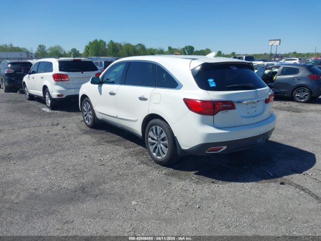 2015 ACURA MDX 5FRYD4H45FB021022 Photo 2