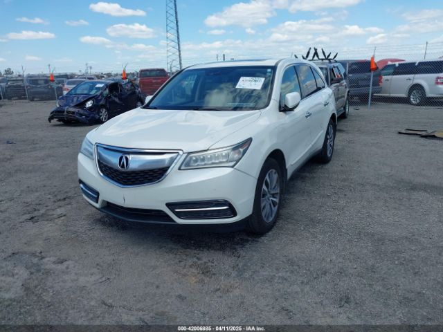 2015 ACURA MDX 5FRYD4H45FB021022 Photo 5