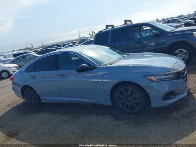 1HGCV3F28NA037521 Honda Accord Hybrid Sport