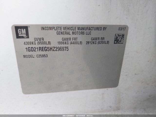 1GD21REG5HZ296975 GMC SIERRA 2500HD