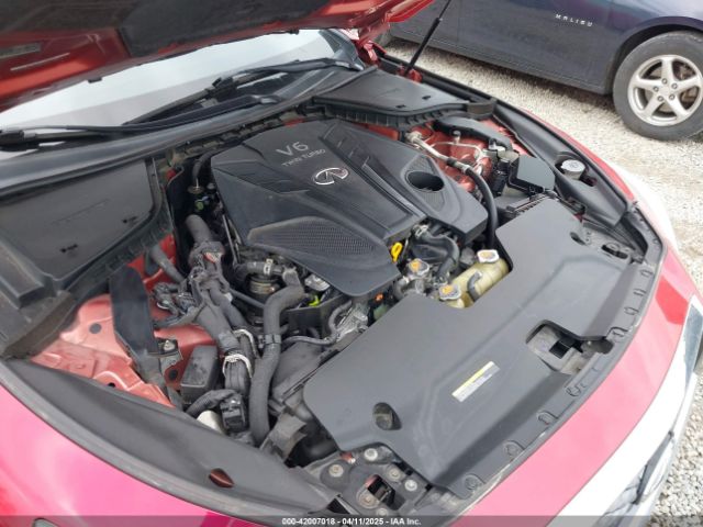 JN1FV7AR2KM800086 Infiniti Q50 Red Sport 400