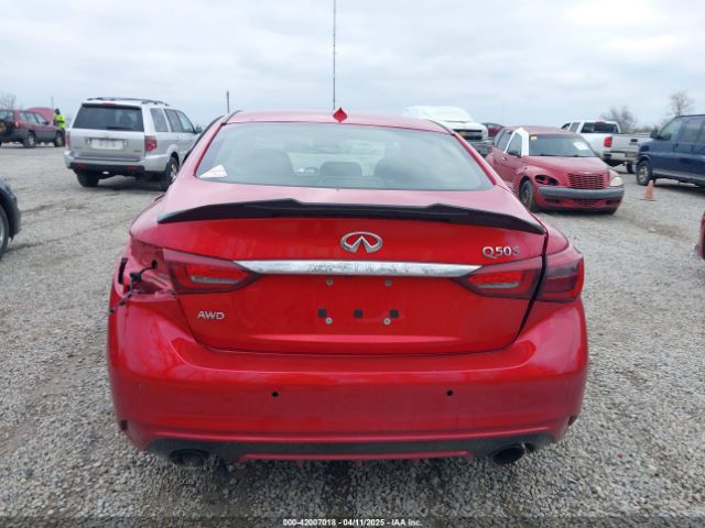 JN1FV7AR2KM800086 Infiniti Q50 Red Sport 400