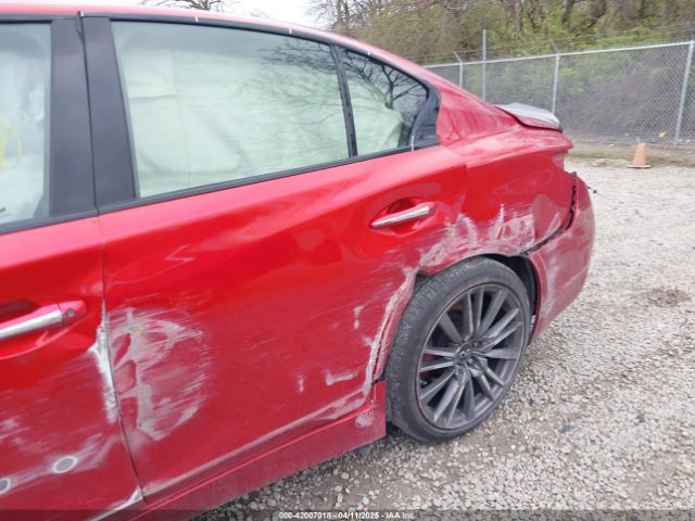 JN1FV7AR2KM800086 Infiniti Q50 Red Sport 400