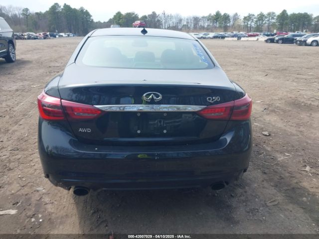 JN1EV7AR8JM612165 Infiniti Q50 3.0t Luxe