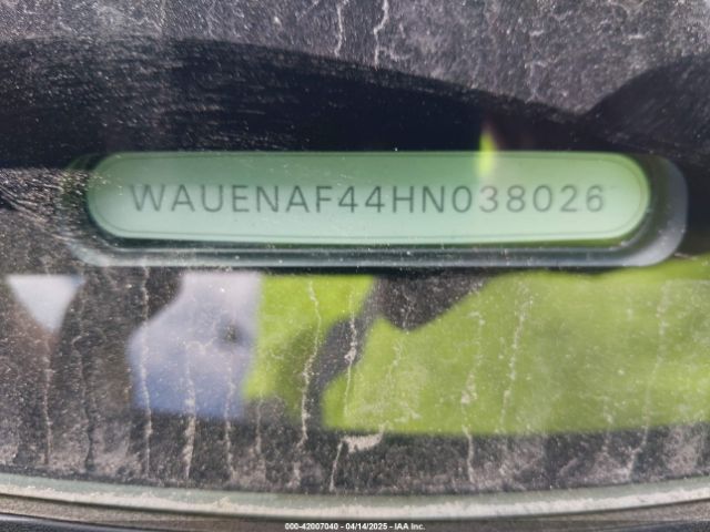 WAUENAF44HN038026 Audi A4 2.0t Premium